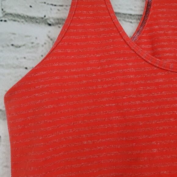 Lululemon cool tanktop red striped - Picture 2 of 8